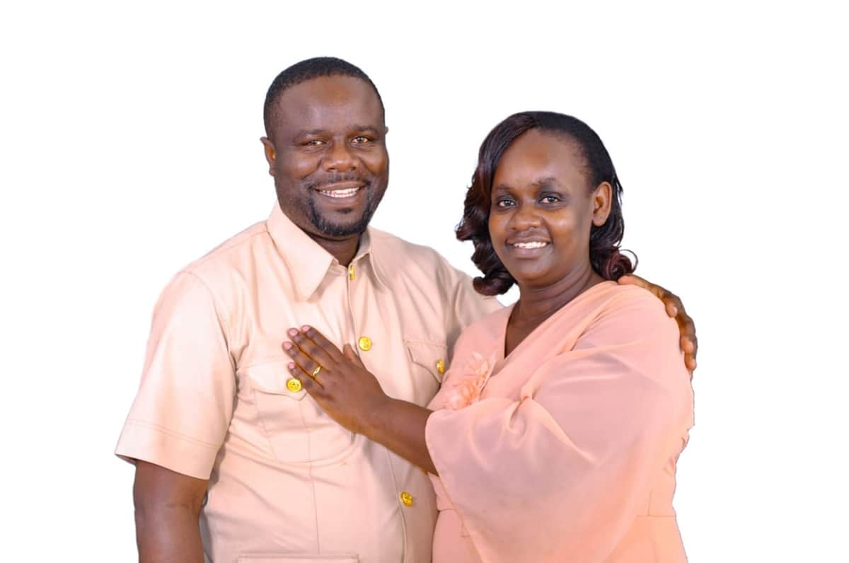 Bishop Edward Wafula and Rev Lucy Wafula, the leaders of Believers Discipleship Chapel