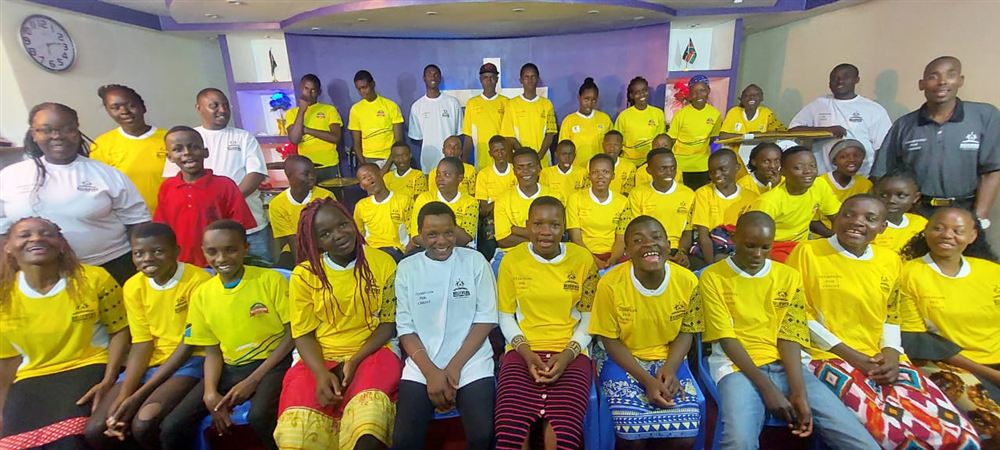 Youth of Believers Discipleship Chapel at a youth programme
